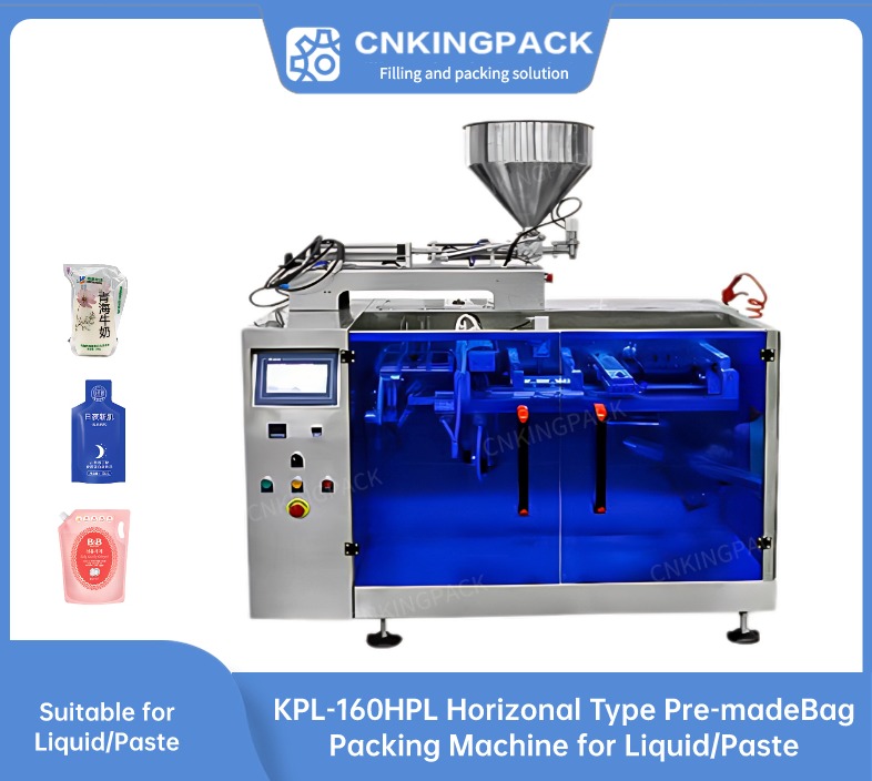 KPL-160HPL Horizonal Type Premade Bag Packing Machine for Liquid/Paste