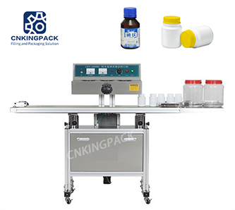 LGYF-2000BX Автоматическая непрерывная машина для запечатывания крышек с индукционным нагревом и конвейером 20-130 мм