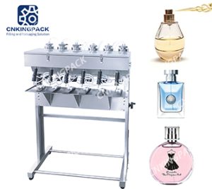 Вакуумная машина для розлива духов с 6 насадками