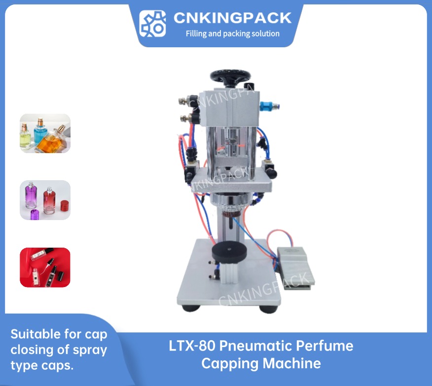 LTX-80 Pneumatic Perfume Capping Machine